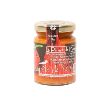 purée de piment carolina reaper palmethic 90g